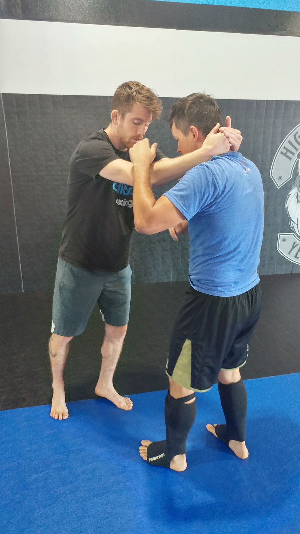 Cory teaching Clinch 1 - High Altitude Martial Arts